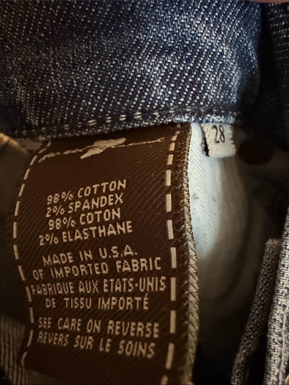7 for All Mankind Distressed Bootcut Jeans - Picture 2 of 7